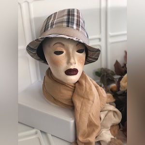 Brand New- Plaid Fedora Hat